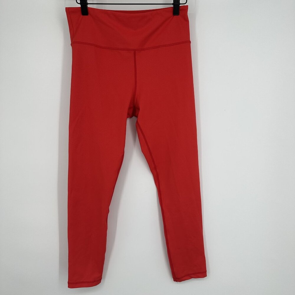 ZYIA Women's red‎ coral leggings size 8-10